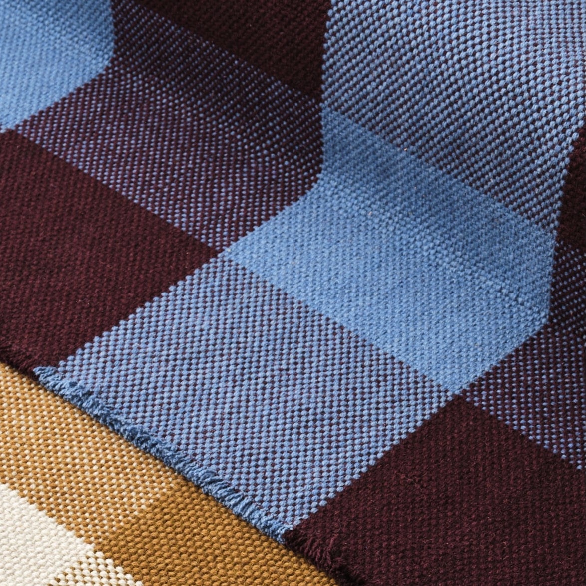 Tartan Shuttle Weave Rug