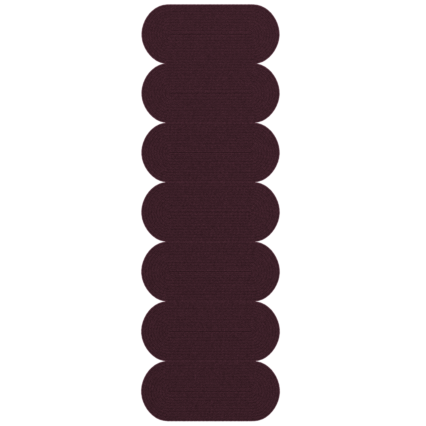 Curvy Runner Sample Sale! / Bordeaux 2 FT 6 IN x 10 FT