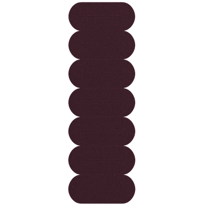 Curvy Runner Sample Sale! / Bordeaux 2 FT 6 IN x 10 FT