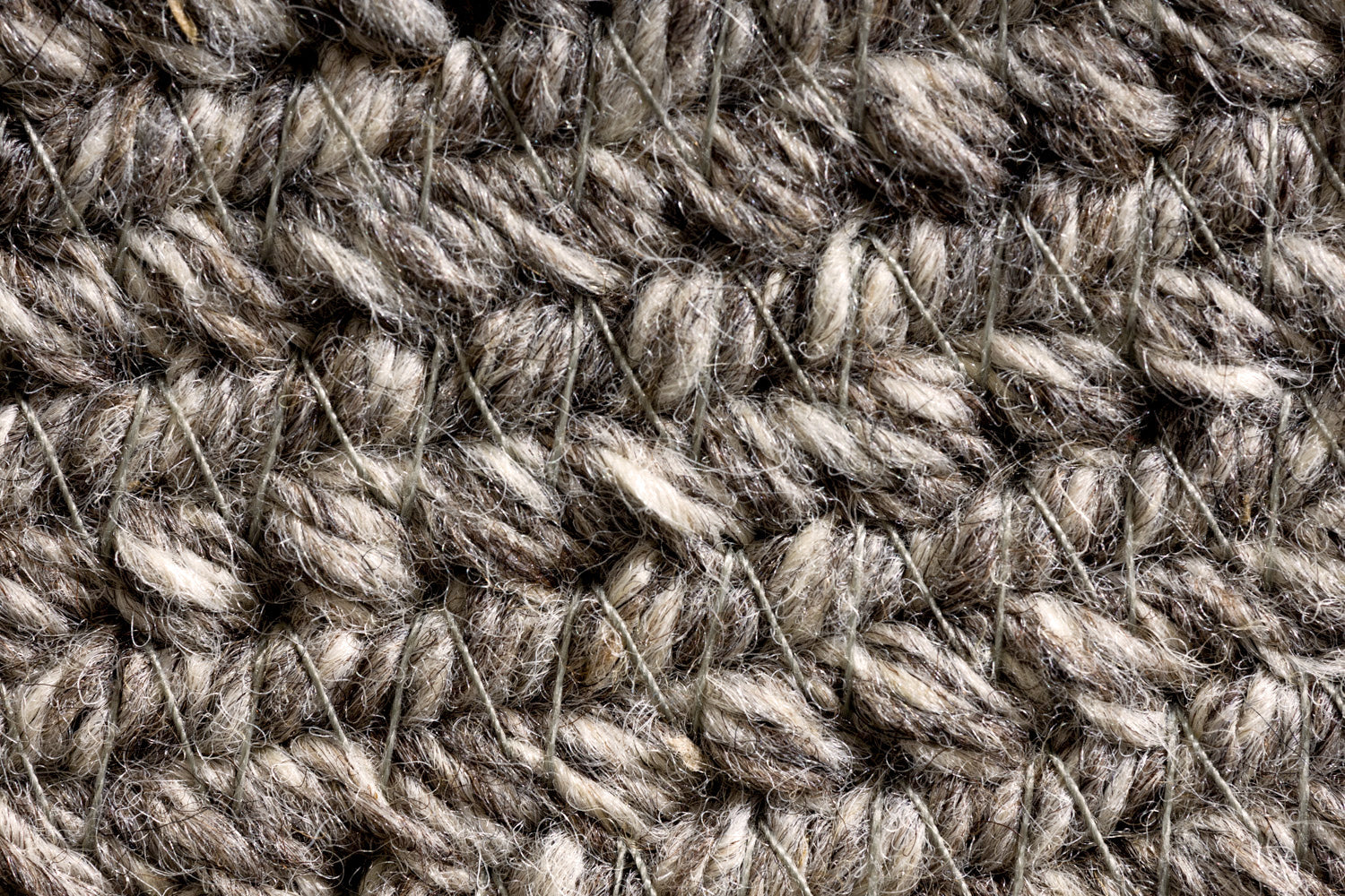 Dark grey sustainable wool area rug, Made in the USA